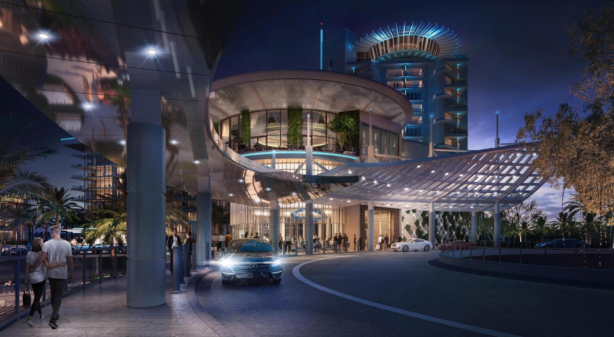 Pier Sixty-Six Otel Fort Lauderdale Dış mekan fotoğraf The hotel's entrance